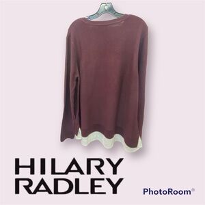 𝅺HILLARY Radley 2Fer Sweater EUC